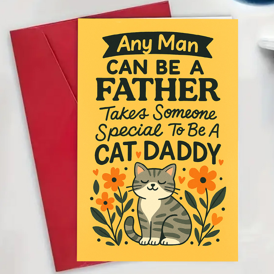 Pet Supplies Gift Card - 1 Buah Kartu Ucapan Hari Ayah