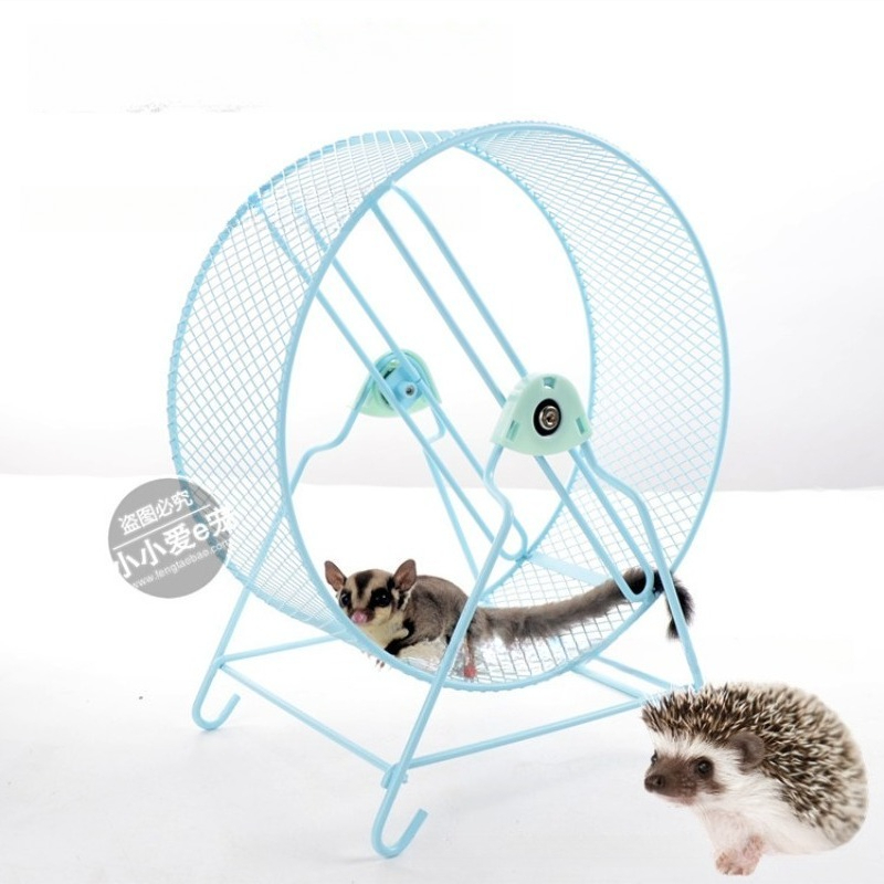 Hamster Cage Wheel - Roda Lari Logam Anti Bising 32cm