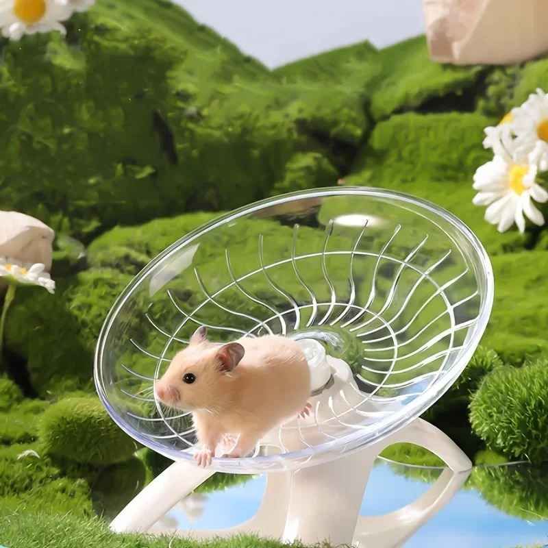 Hamster Cage Wheel - Roda Lari Senyap untuk Hewan Kecil