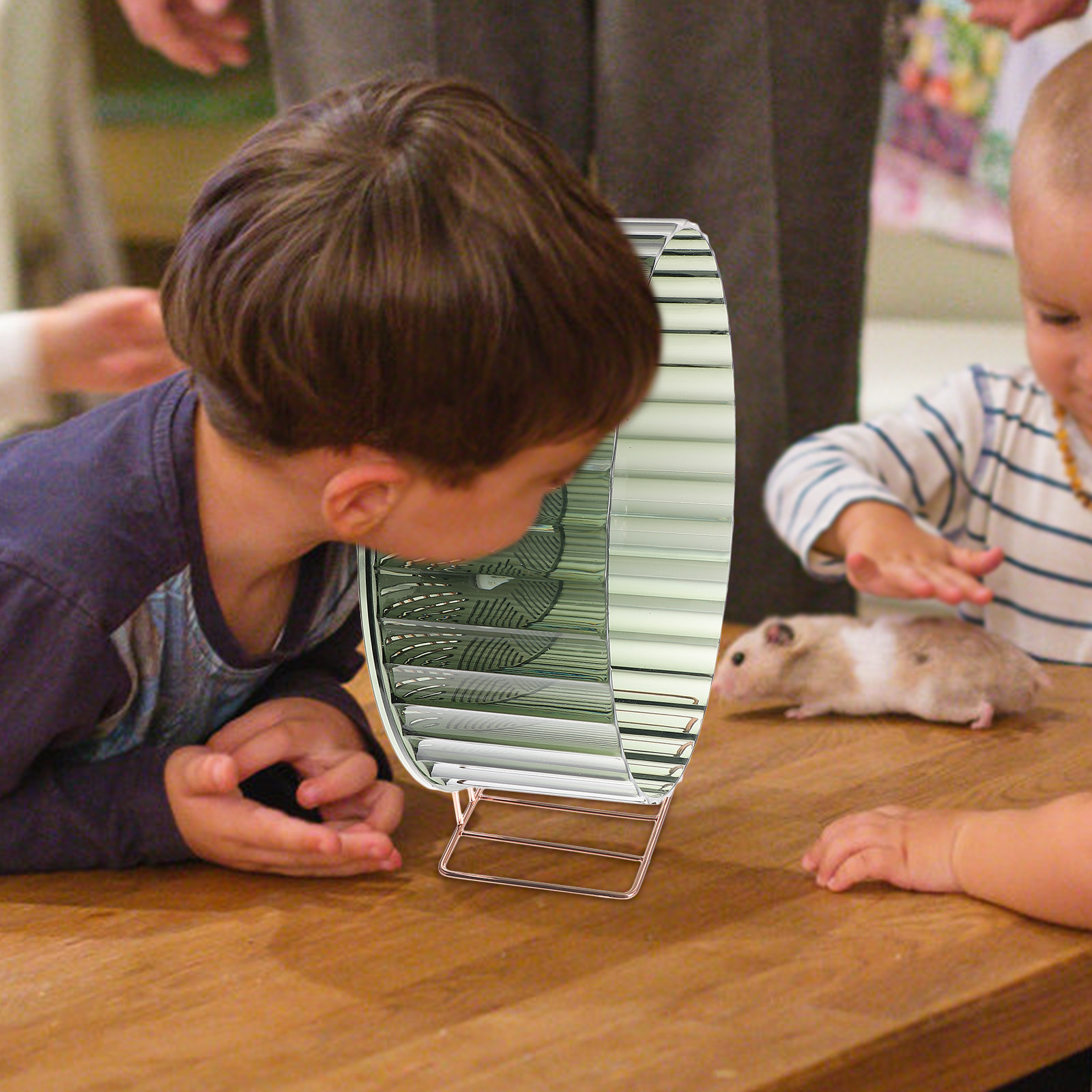 Hamster Cage Wheel - Roda Latihan Hamster untuk Pertumbuhan Sehat,
