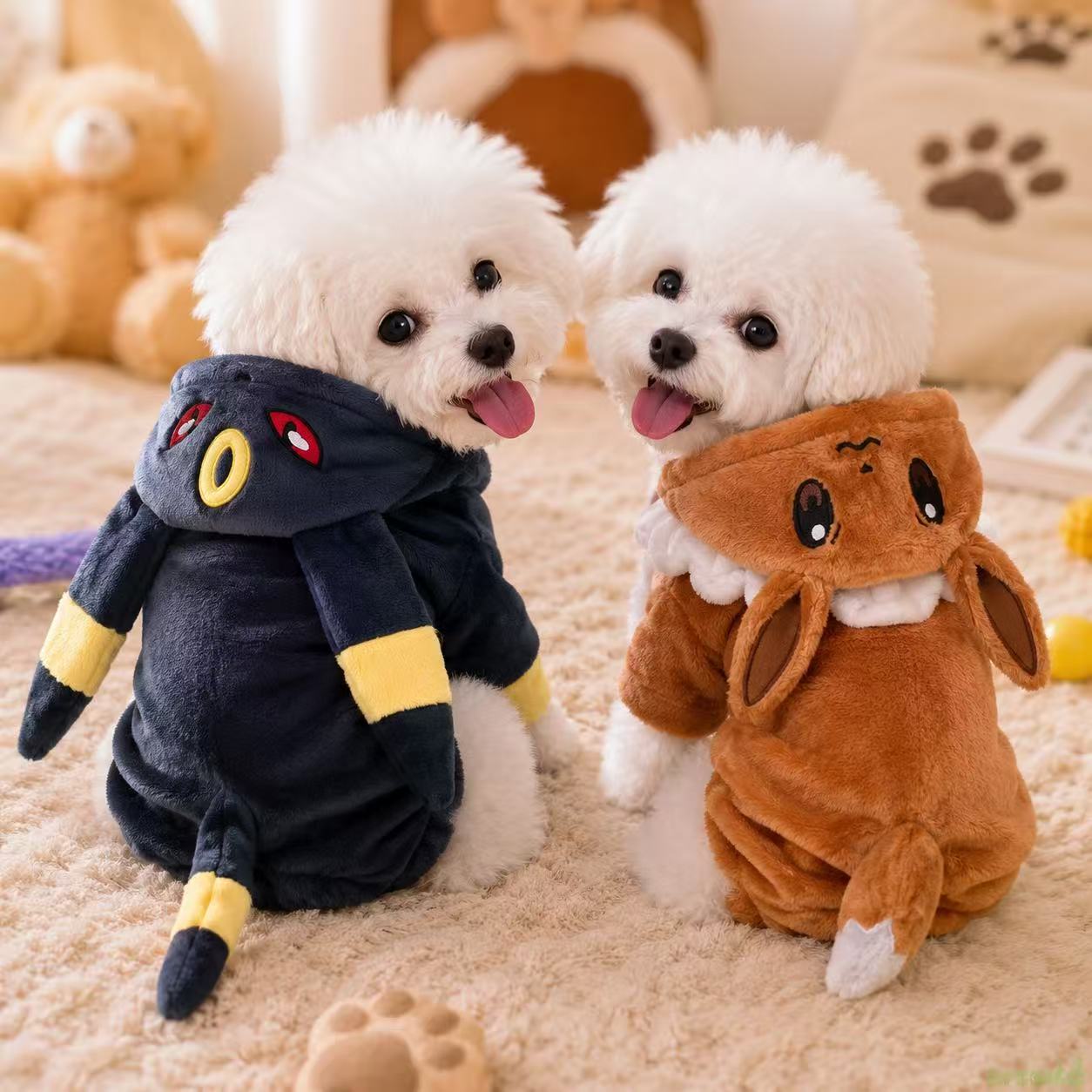 Pet Supplies First - Kostum Anjing Pokemon Baru Pakaian Hewan