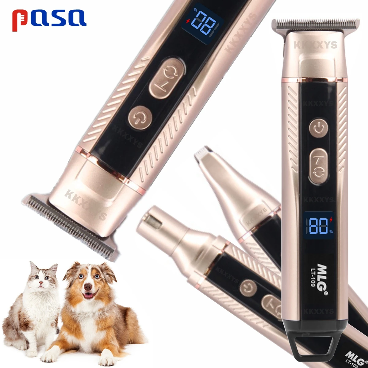 Pet Supplies Grooming Hours - Pemangkas Rambut Hewan Peliharaan 3in1 Alat