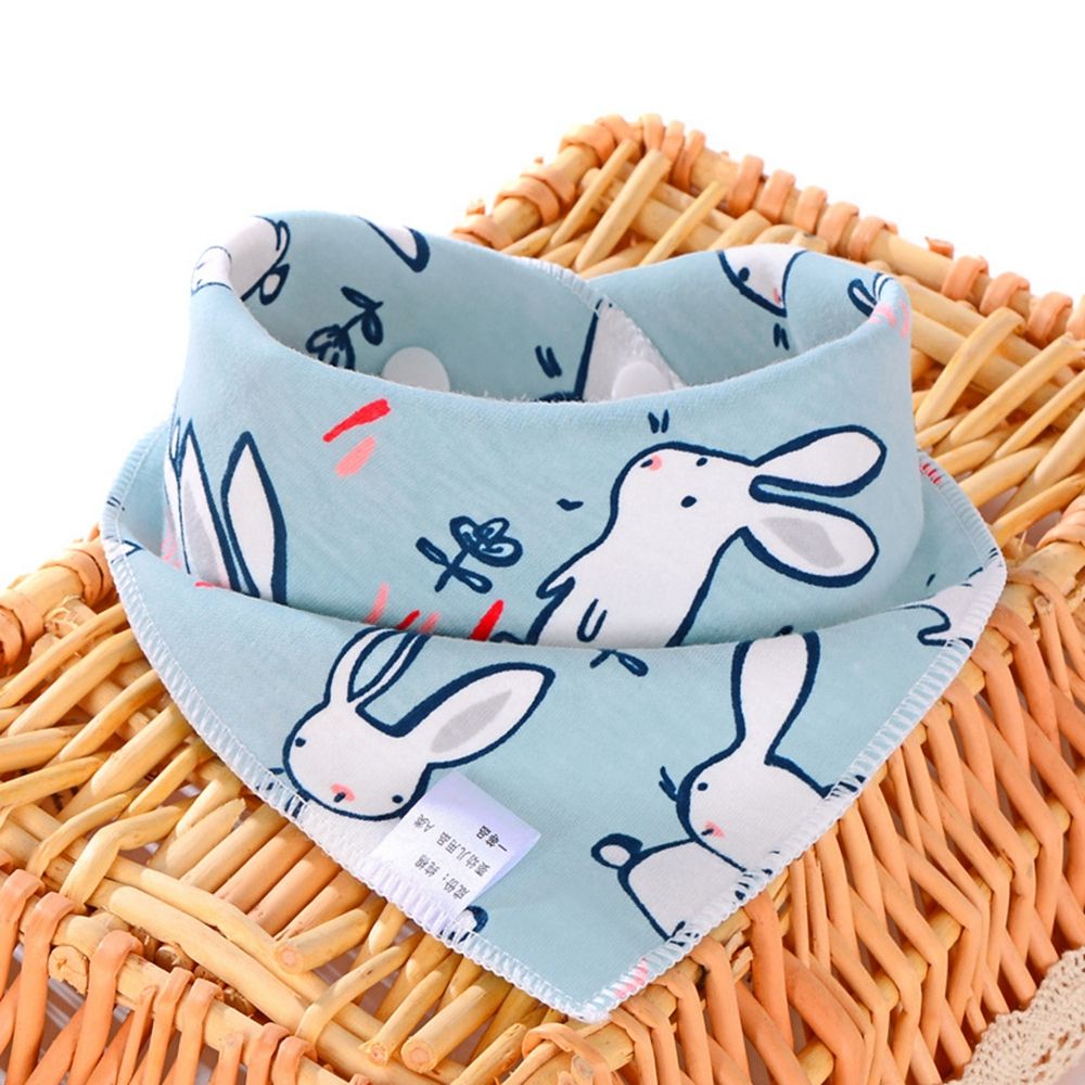 Dog Bandana Scarf - Ikat Kepala Kelinci Putih yang Dapat