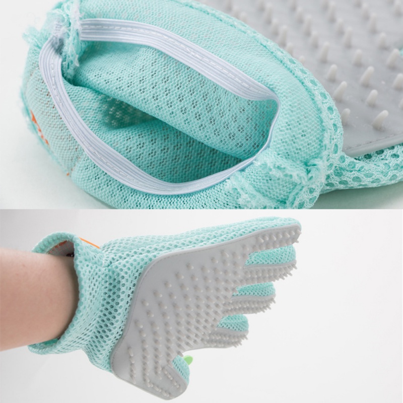 Pet Hair Remover Brush - Sarung tangan perawatan hewan peliharaan, sikat