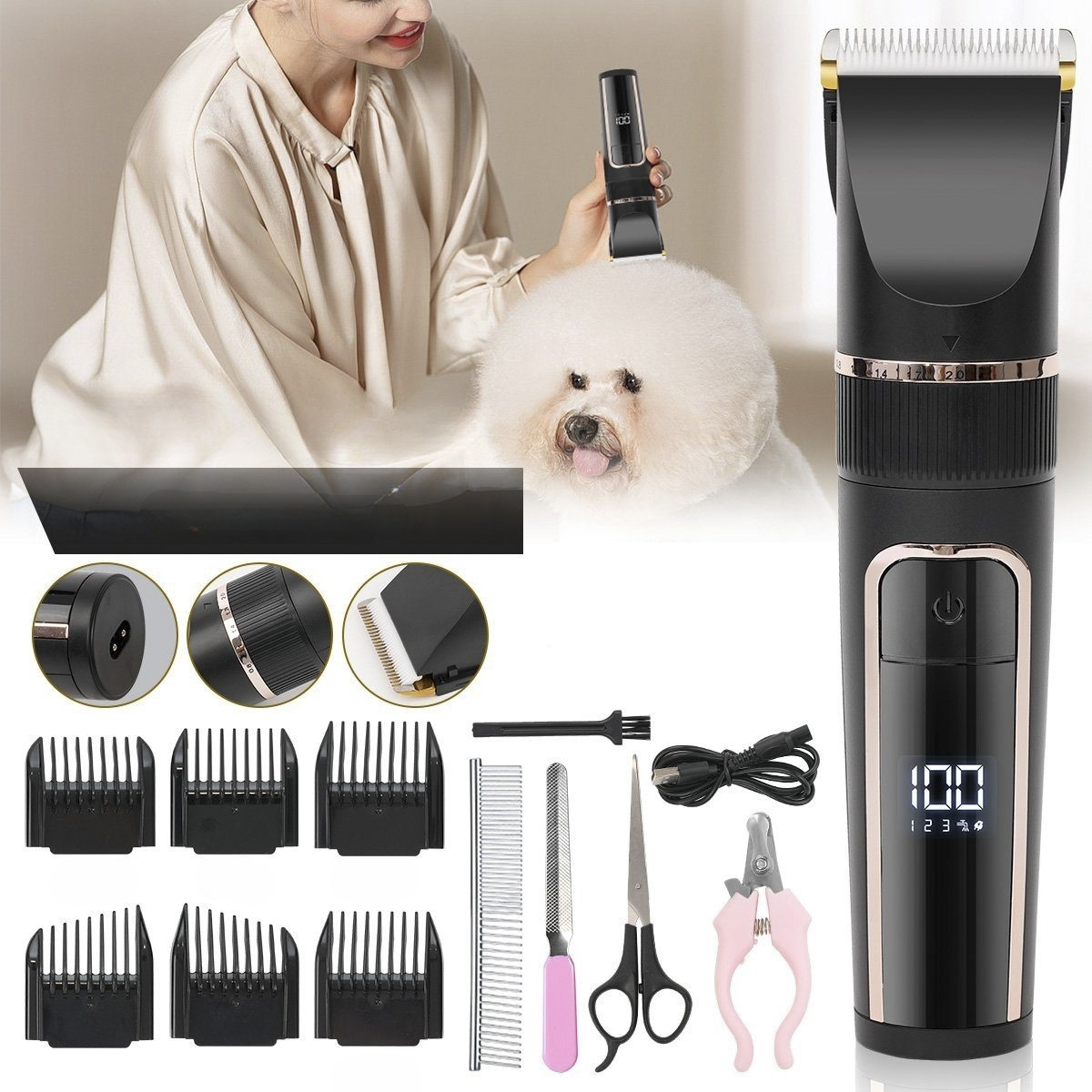 Pet Supplies Grooming Hours - Alat Cukur Bulu Kucing dan Anjing