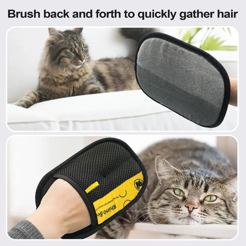 Sarung Tangan Penghilang Bulu  - Pet Hair Remover Brush ulasan dan harga