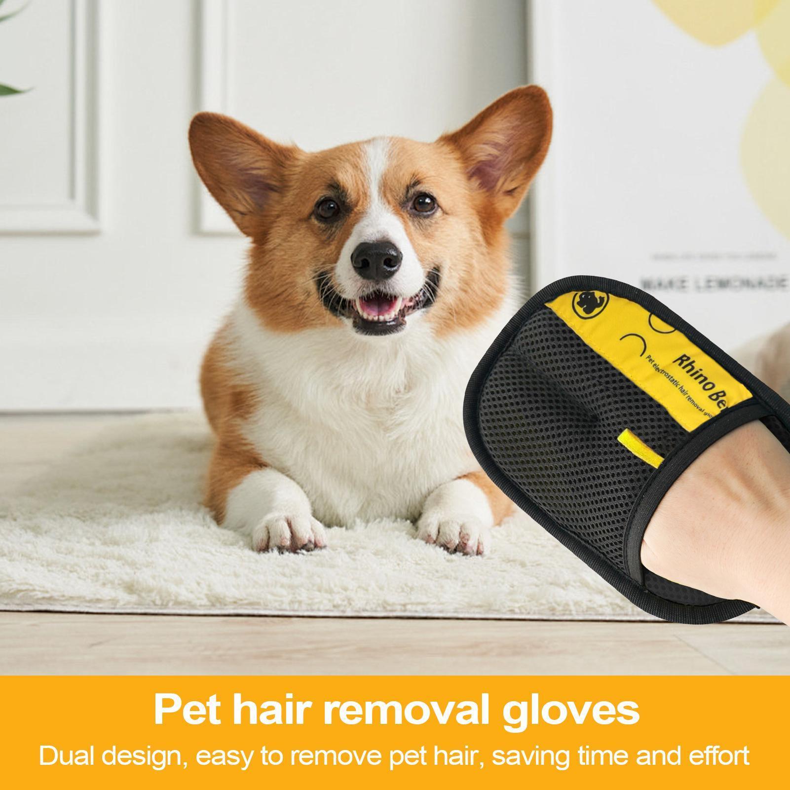 2 Buah Sarung Tangan Perawatan - Pet Hair Remover Brush ulasan dan harga