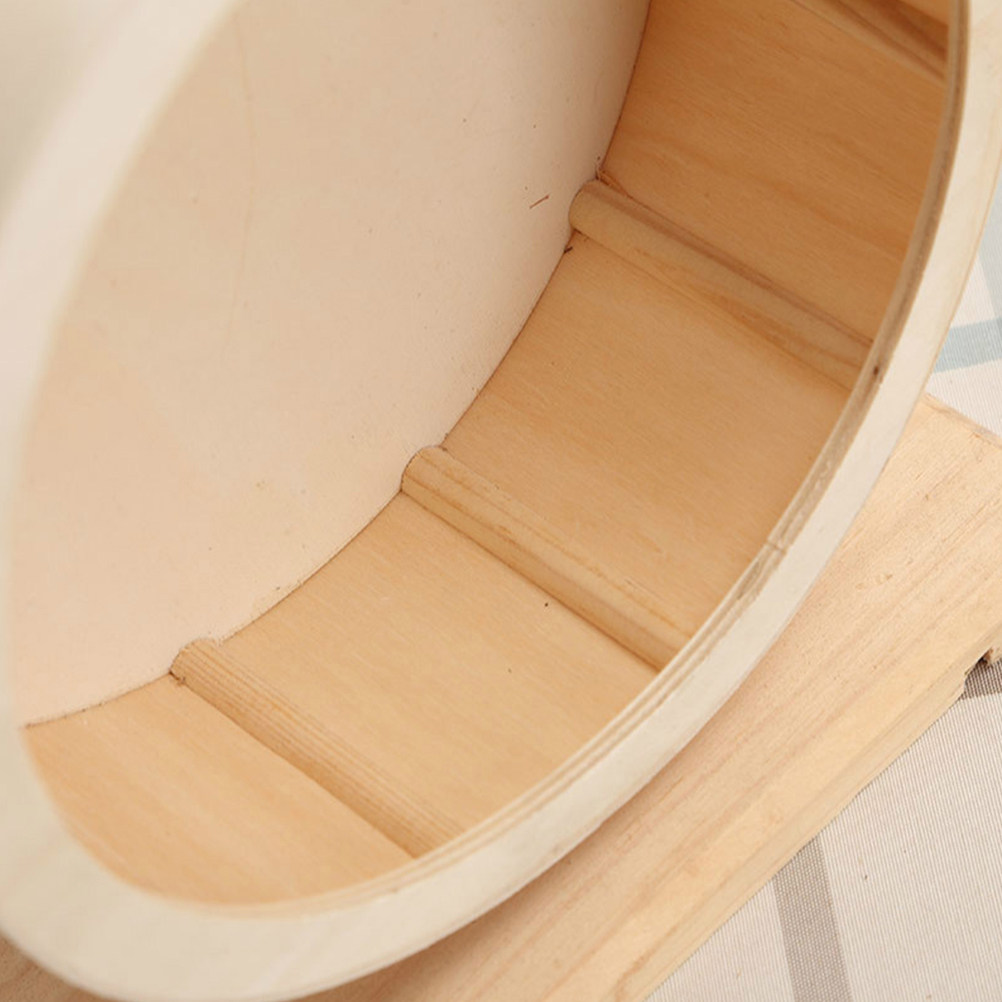 Roda Latihan Kayu Premium Seny - Hamster Cage Wheel ulasan dan harga