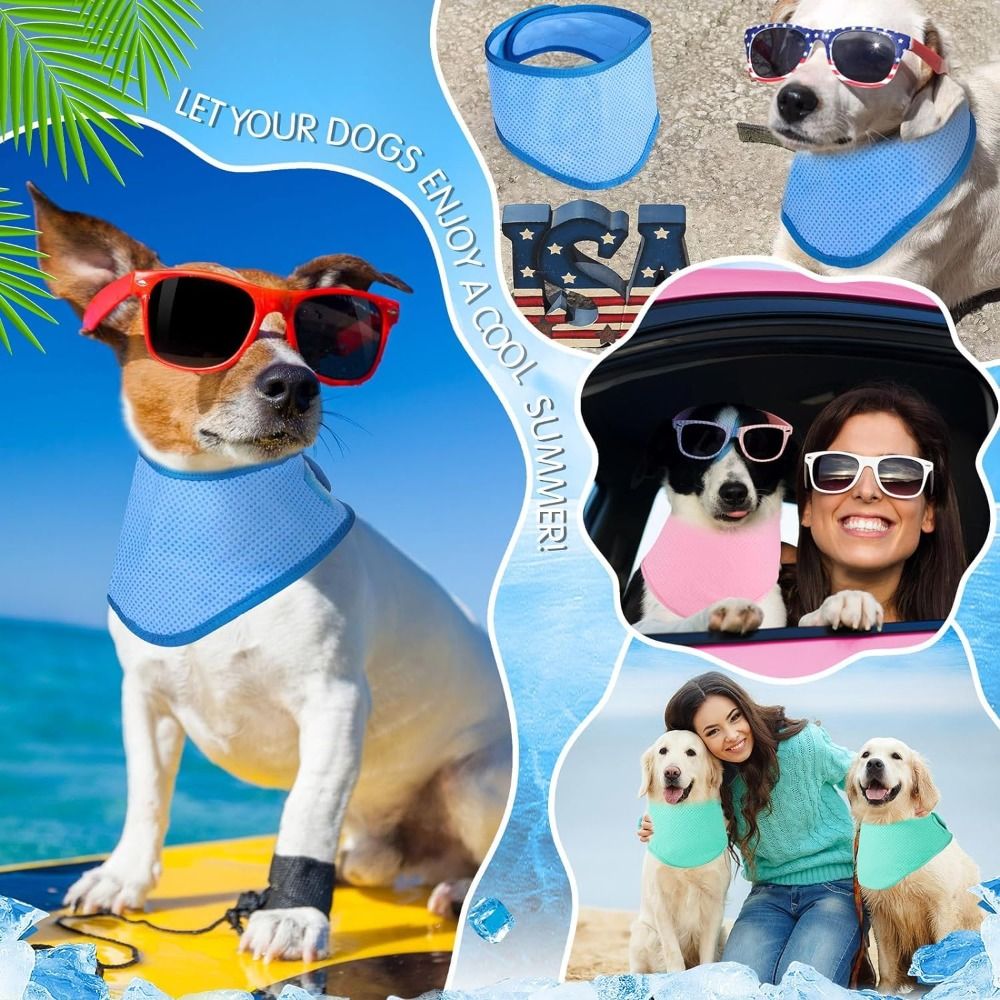 Bandana Pendingin Anjing Baru  - Dog Bandana Scarf ulasan dan harga