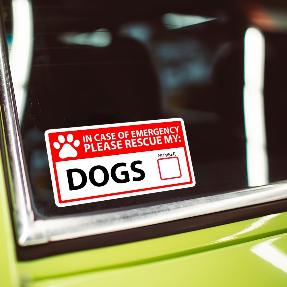 (2 Lembar) Stiker Penyelamatan - Pet Supplies First ulasan dan harga