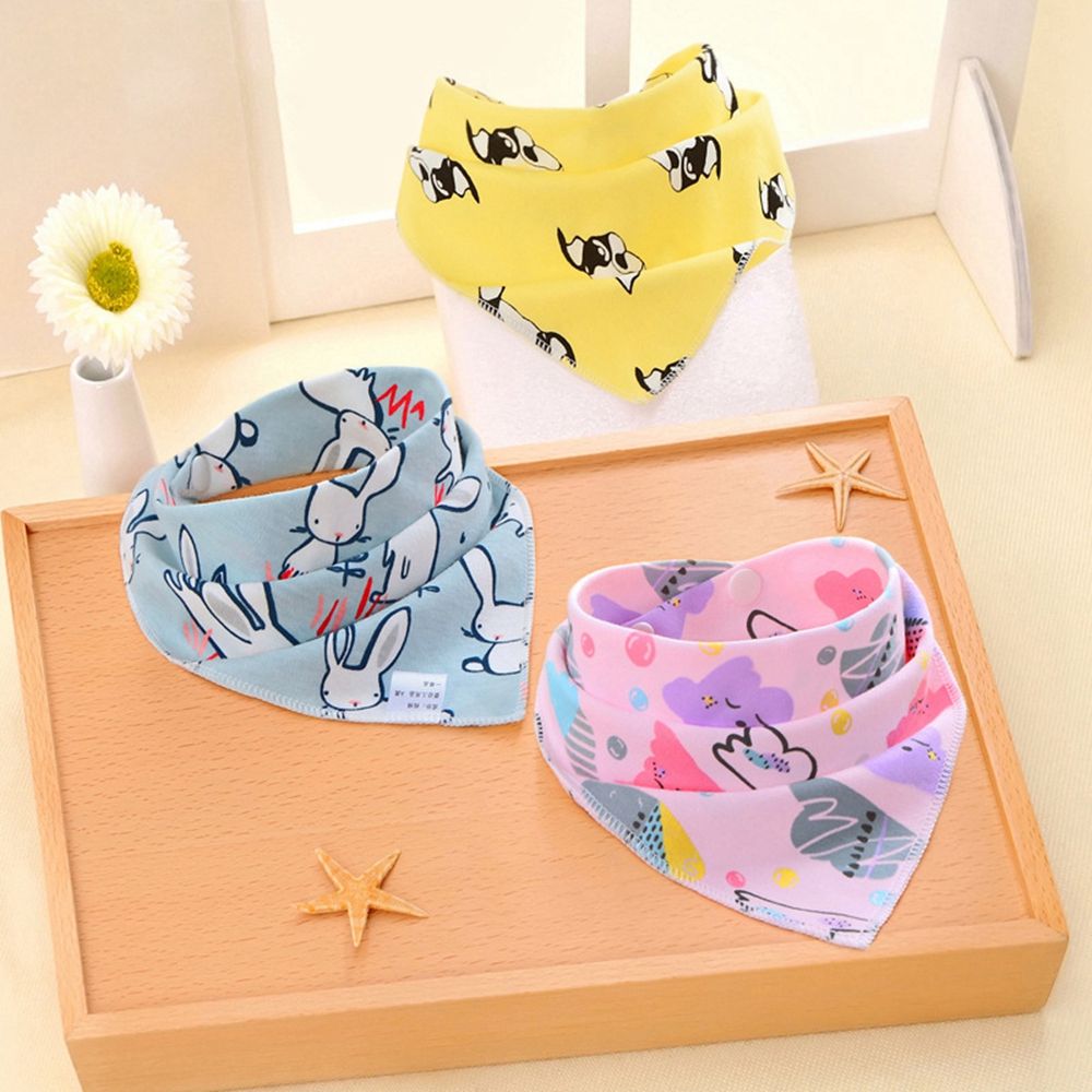 Ikat Kepala Kelinci Putih yang - Dog Bandana Scarf ulasan dan harga