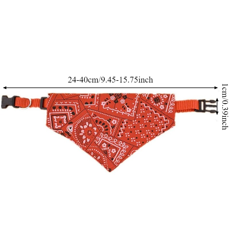 Bandana Segitiga Hewan Pelihar - Dog Bandana Scarf ulasan dan harga