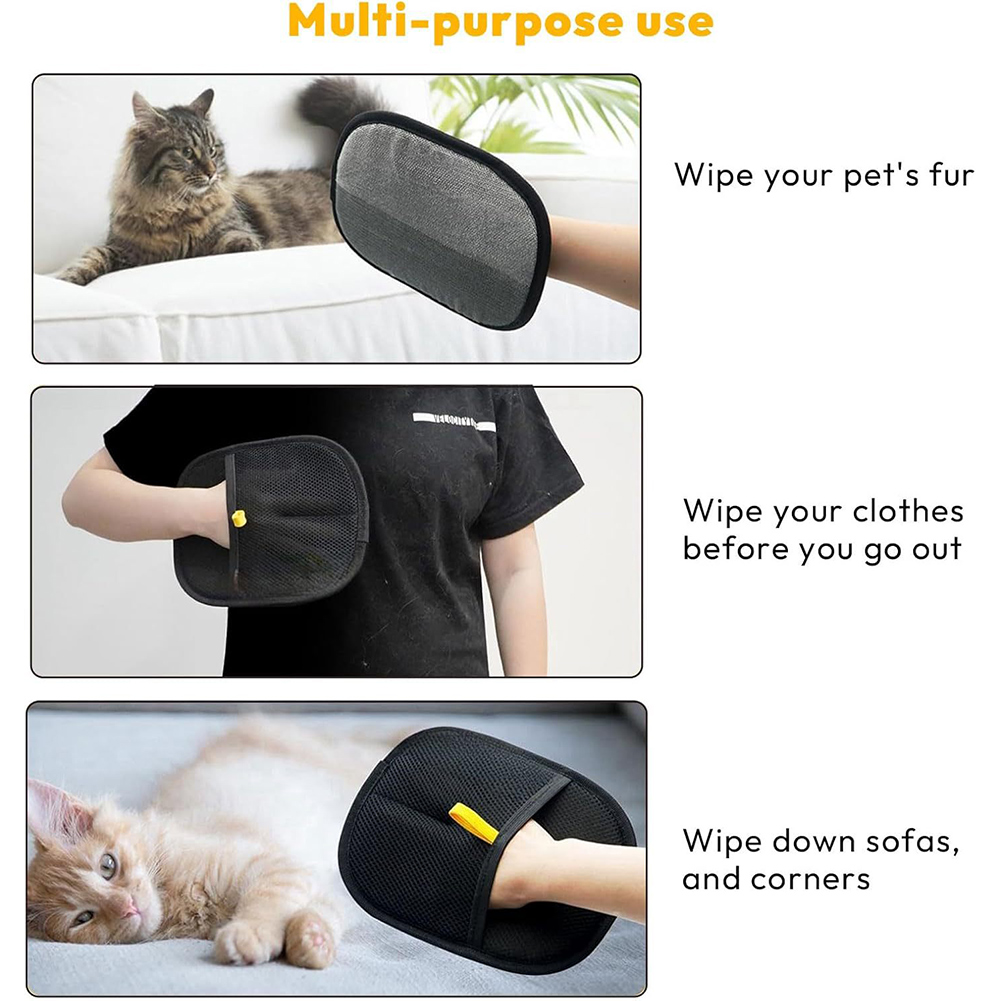 10-1 Buah Sarung Tangan Penghi - Pet Hair Remover Brush ulasan dan harga