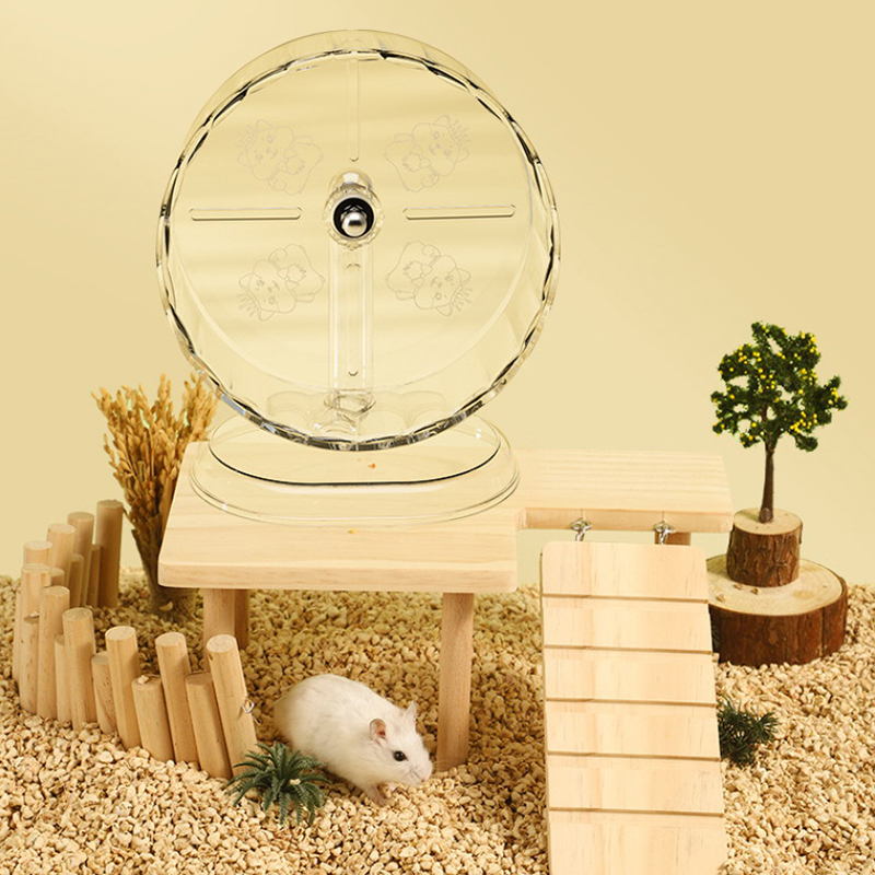 Roda Kandang Hamster Akrilik T - Hamster Cage Wheel ulasan dan harga