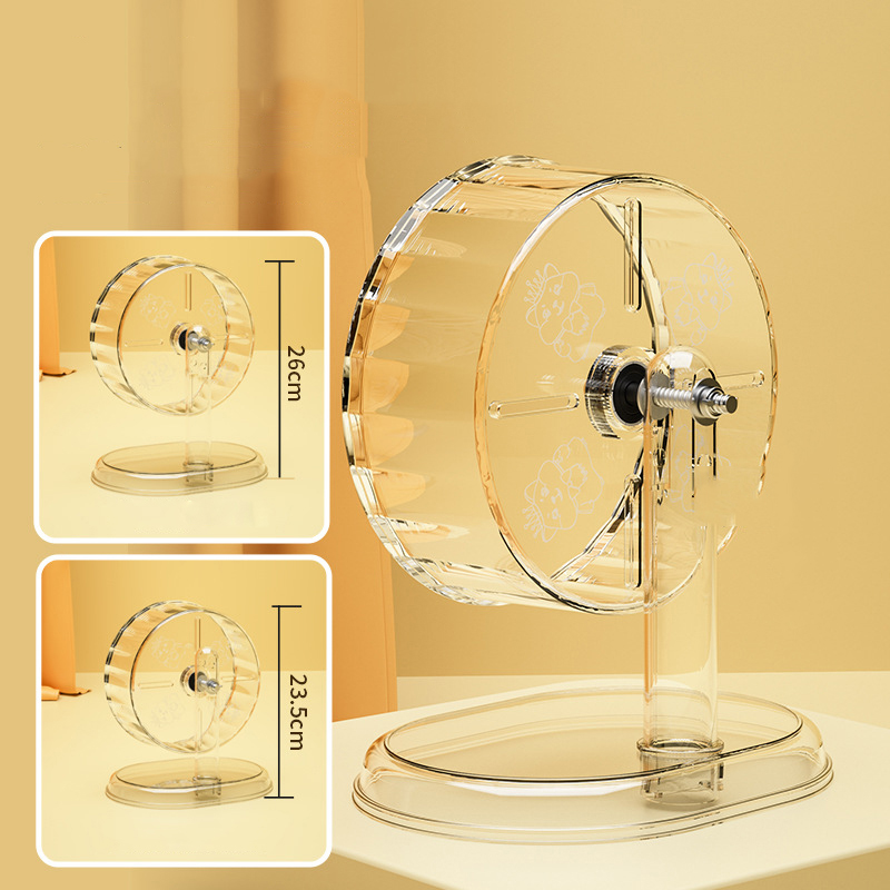Roda Kandang Hamster Akrilik T - Hamster Cage Wheel ulasan dan harga