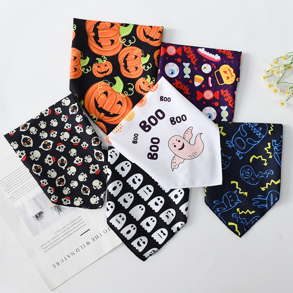 Bandana Anjing Halloween Banda - Dog Bandana Scarf ulasan dan harga