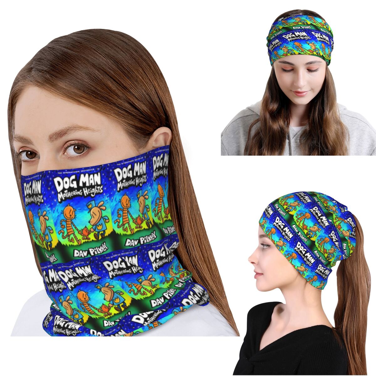 Dog Man Dogman Movie 2025 Comi - Dog Bandana Scarf ulasan dan harga