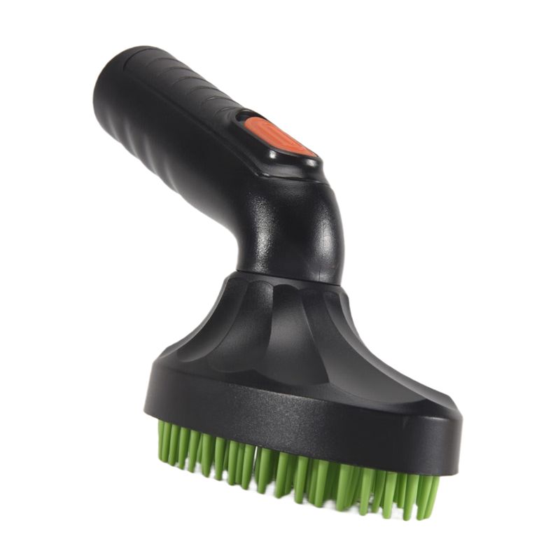 VEHO-Cat Dog Pet Massage Vacuu - Pet Hair Remover Brush ulasan dan harga