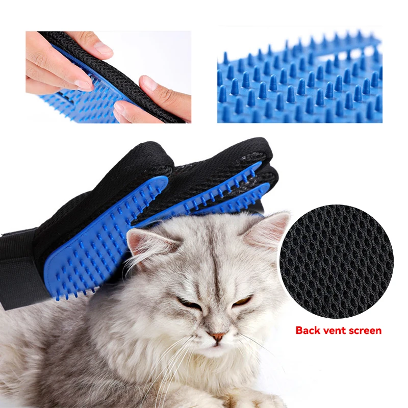 Sarung Tangan Sisir Bulu Hewan - Pet Hair Remover Brush ulasan dan harga